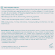 Placentor Vegetal Anti-ageing cream rich texture Ingredient Table