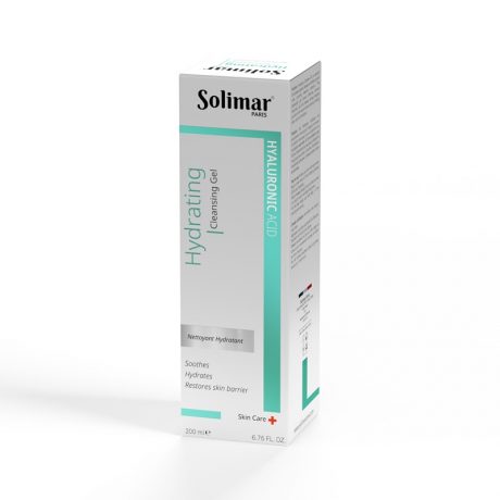 Hydrating face Cleansing Gel – face wash- solimar paris