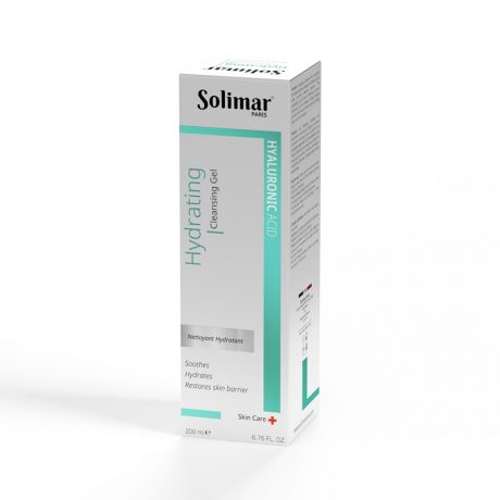 Hydrating face Cleansing Gel - face wash- solimar paris